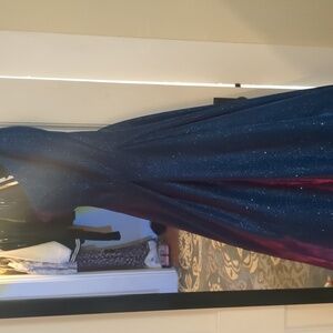 Royal blue prom dress